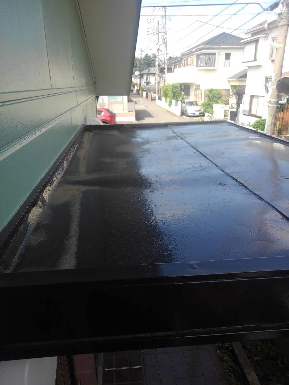 玄関屋根雨漏れ工事 株式会社コネクトハート 町田市の屋根工事 外壁塗装会社