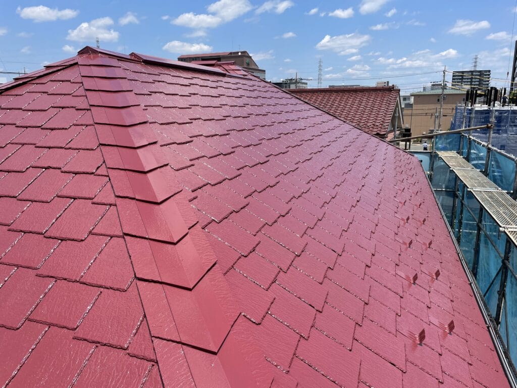 アーバニー 屋根塗装　完了