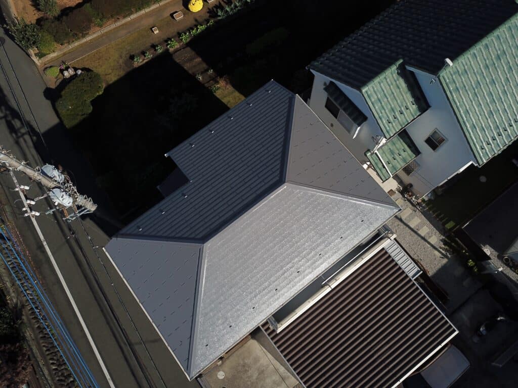スレート屋根塗装 遮熱塗料