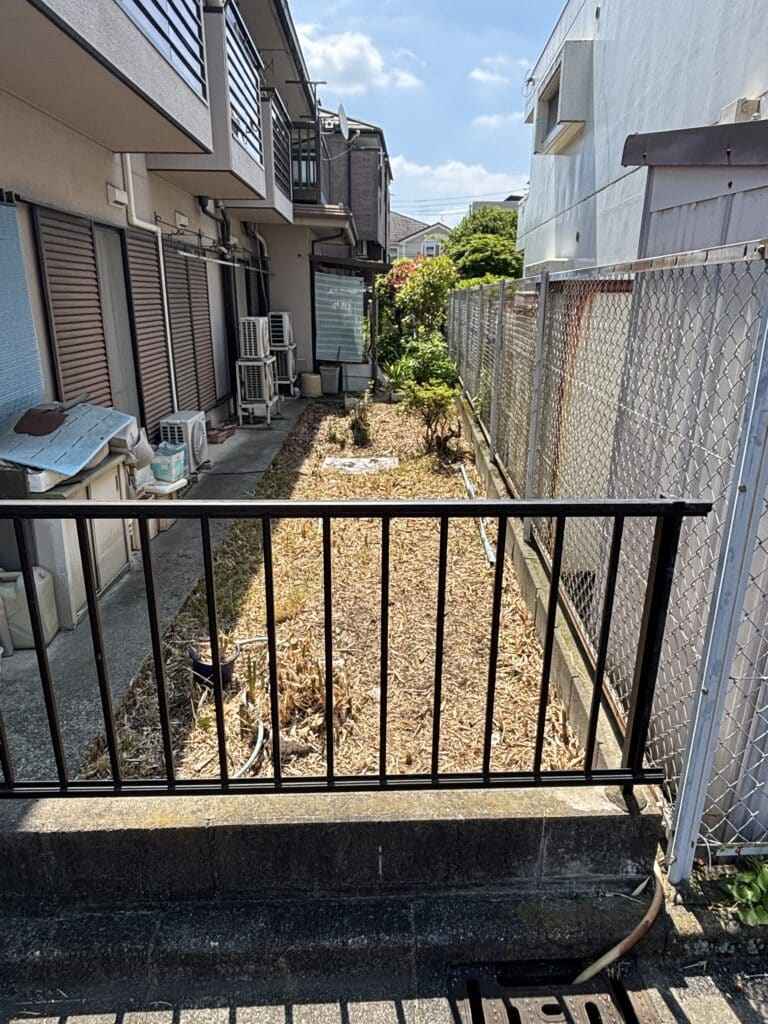 植木伐採工事 完成